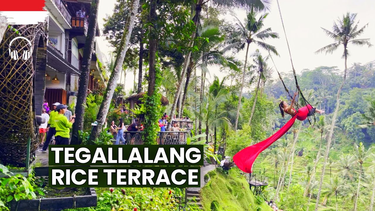 Relaxing Walking Tour – Bali Rice Terraces & Campuhan Ridge | 4K HDR After Rain