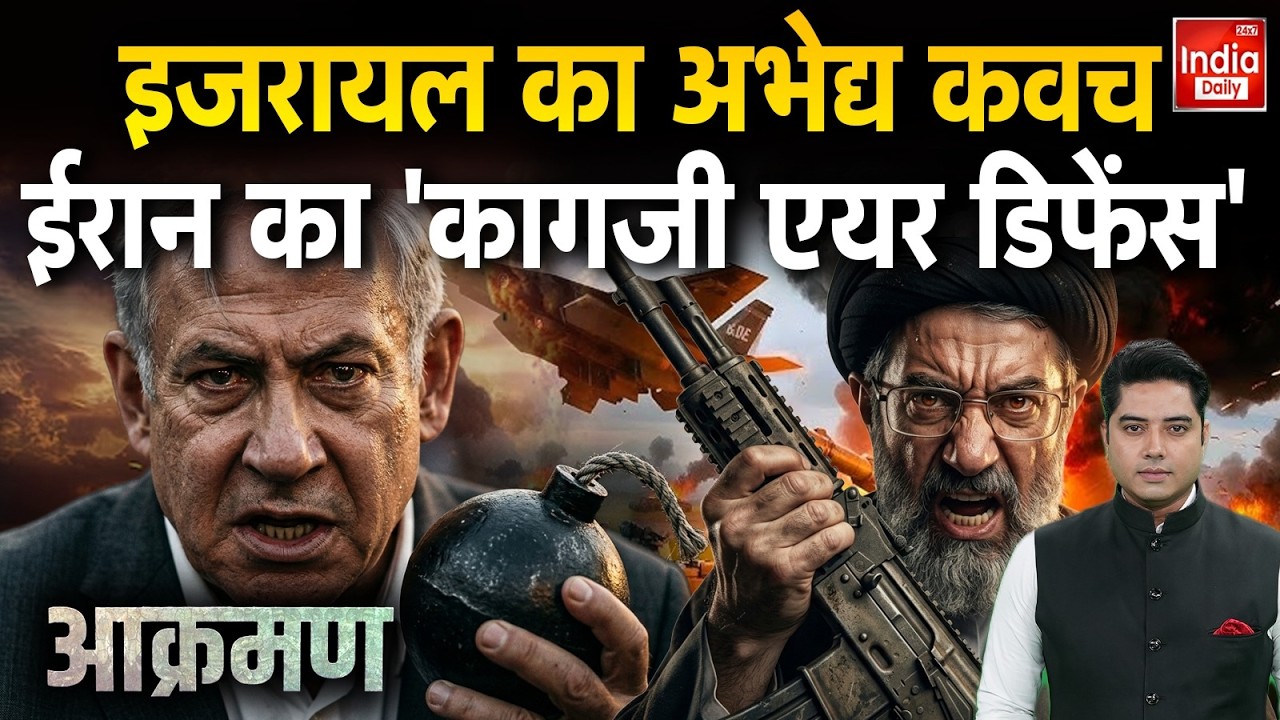 Israel USA Vs Iran War: इजरायल का अभेद्य कवच ईरान का 'कागजी एयर डिफेंस' Trump | Khamenei | Netanyahu