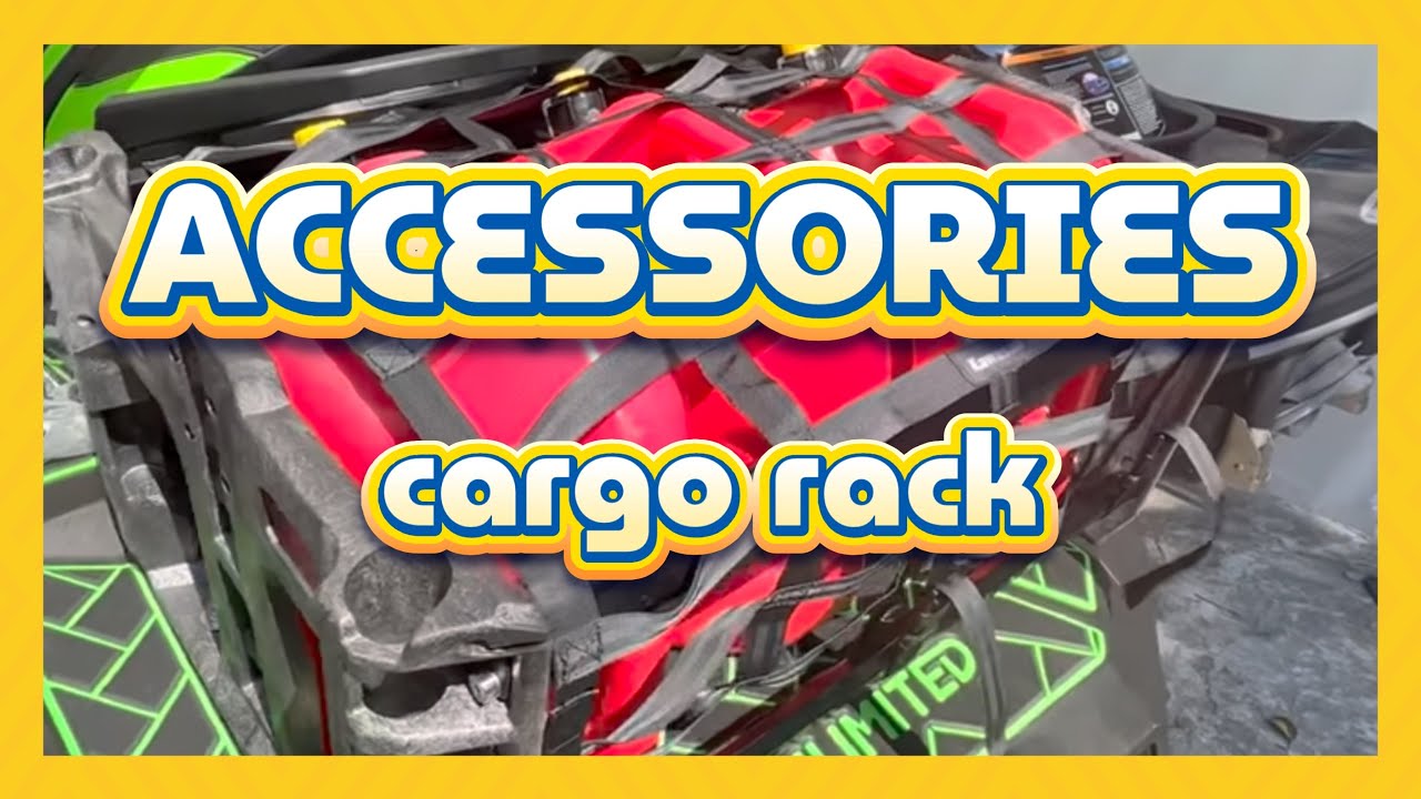 The Kawasaki Genuine Cargo Rack for Kawasaki Ultra 160/310 Jet Ski with Ultra Deck - 4K VIDEO