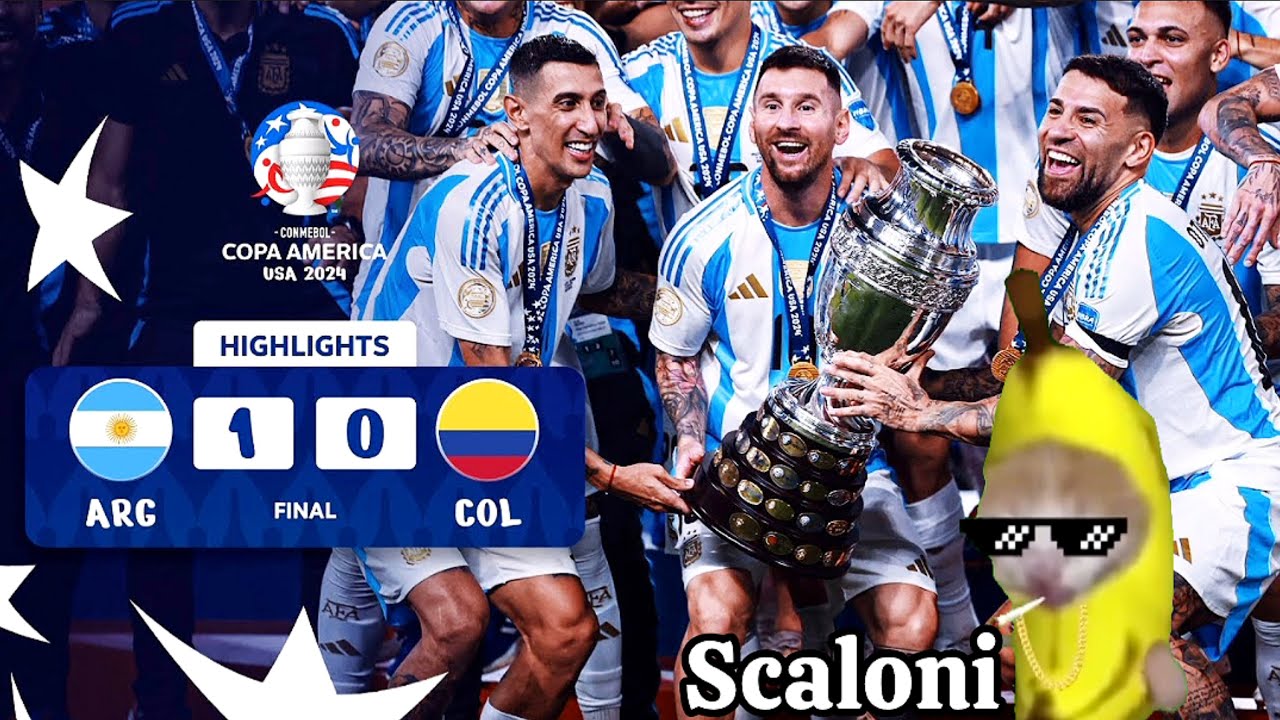 CAT MEMES: ARGENTINA 1-0 COLOMBIA | HIGHLIGHTS | CONMEBOL COPA AM&Eacute;RICA USA 2024
