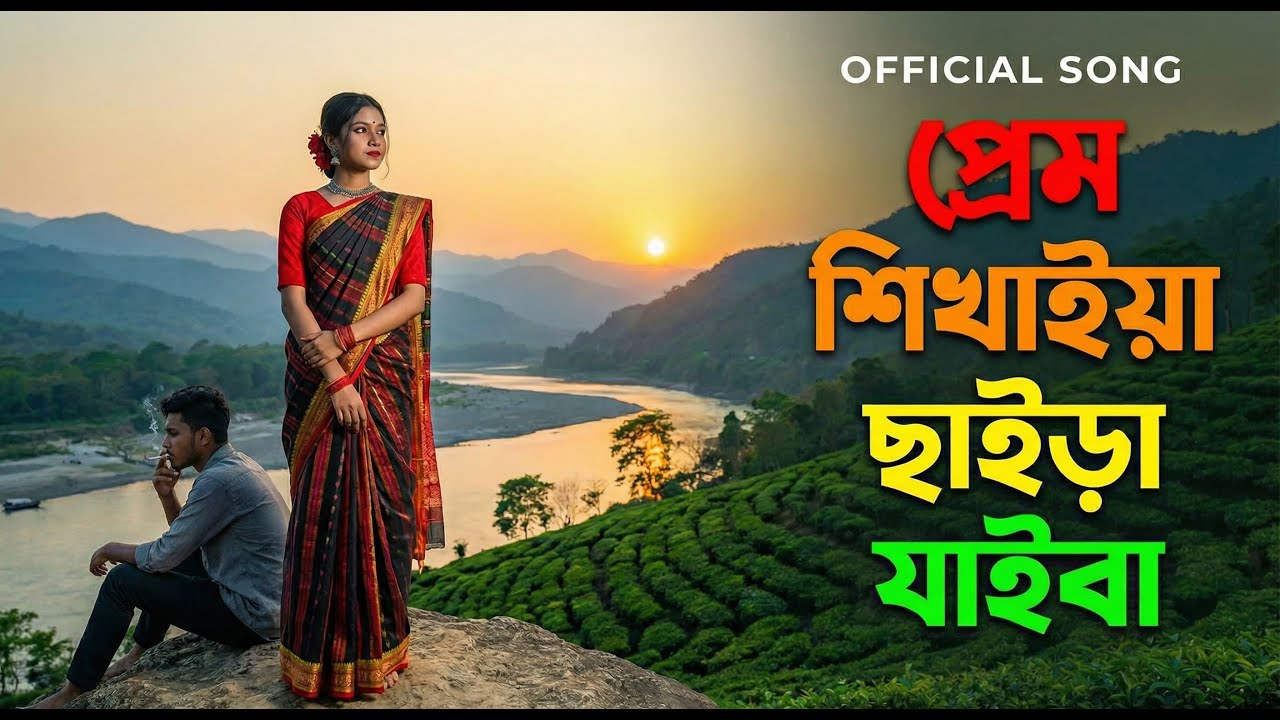 প্রেম শিখাইয়া ছাইড়া যাইবা 💔 | Sad Bangla Song | Heart Touching Love Pain| Mukul Khan #sadsong