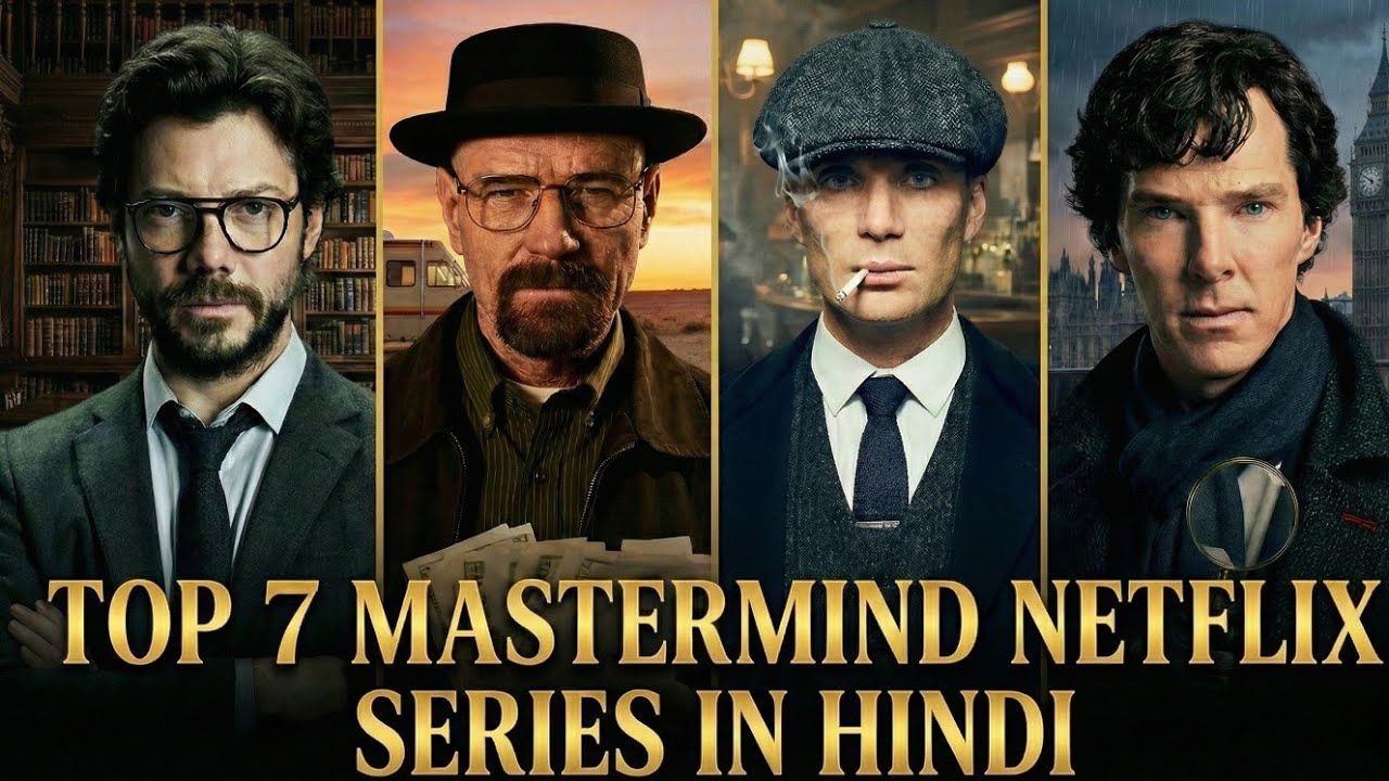 Top 7 Mastermind Series In Hindi | Professor Se Bhi Tez Dimag 😱 