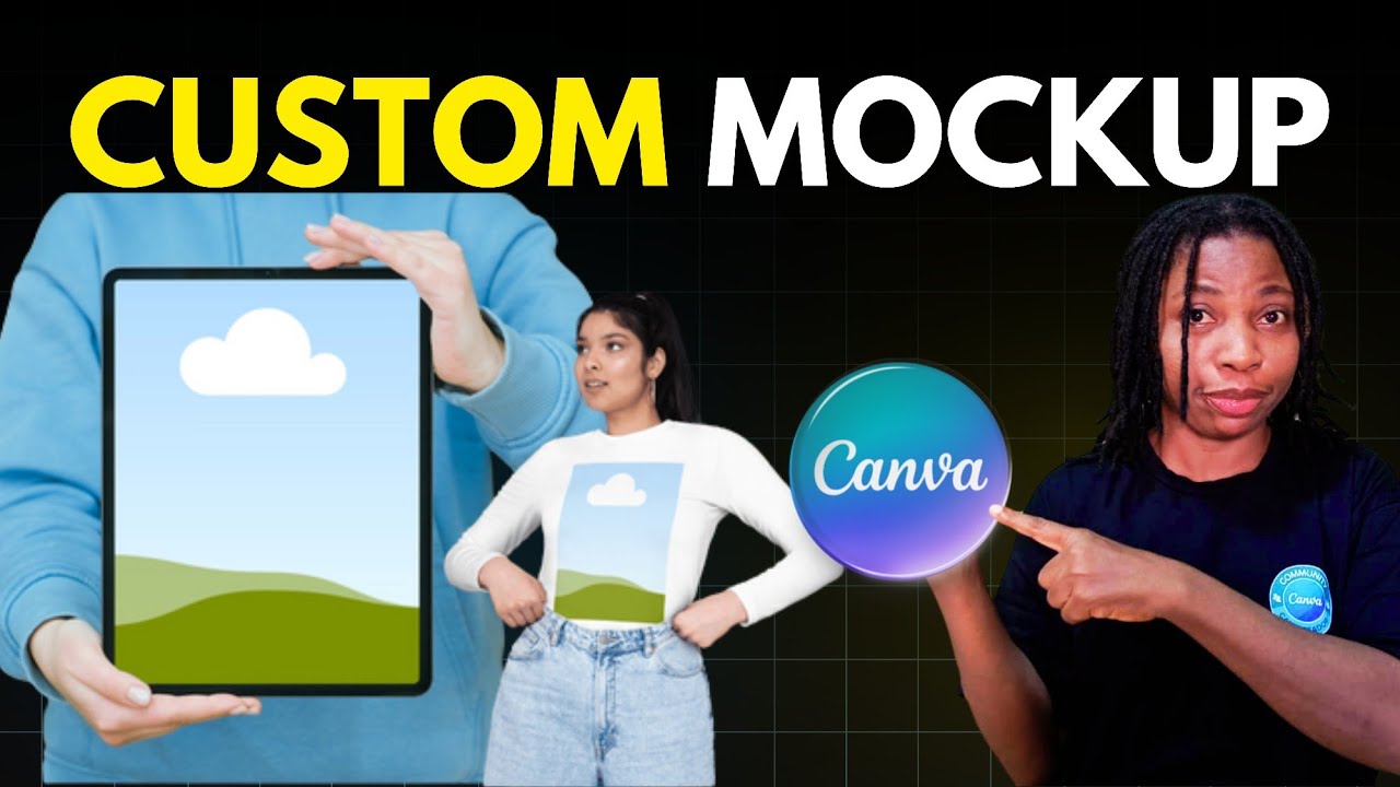 Canva Tutorial for Beginners | How to Create a Custom Mockup Template