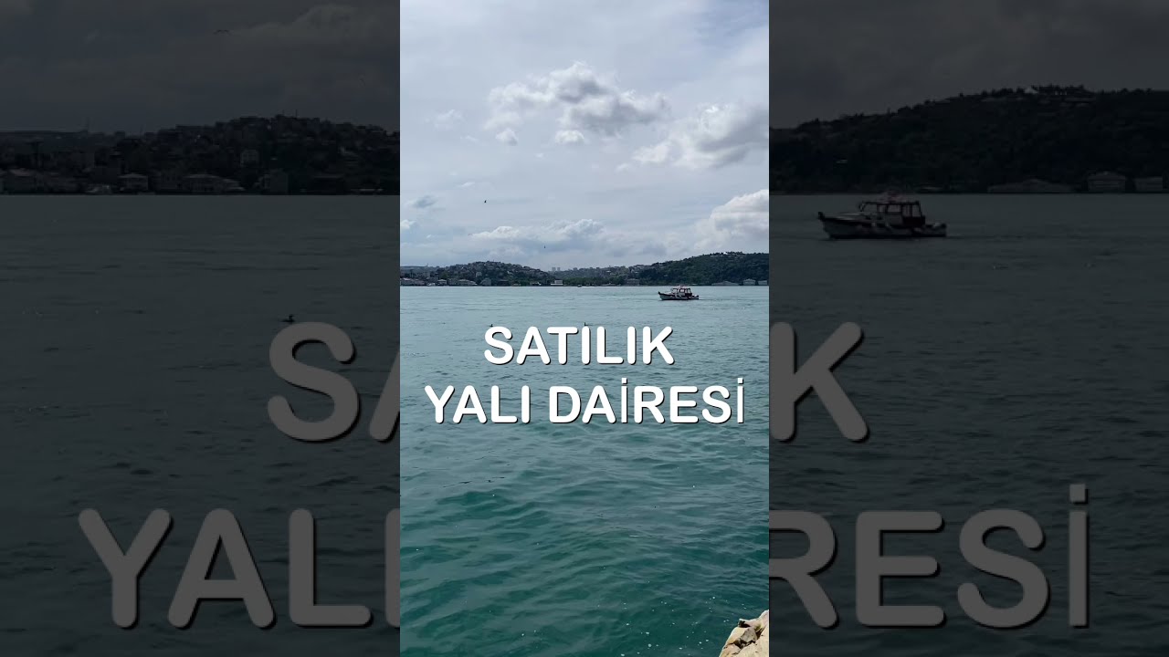 İstanbul Rumelihisarı Boğaz Manzaralı Yalı Dairesi-SATILIK
