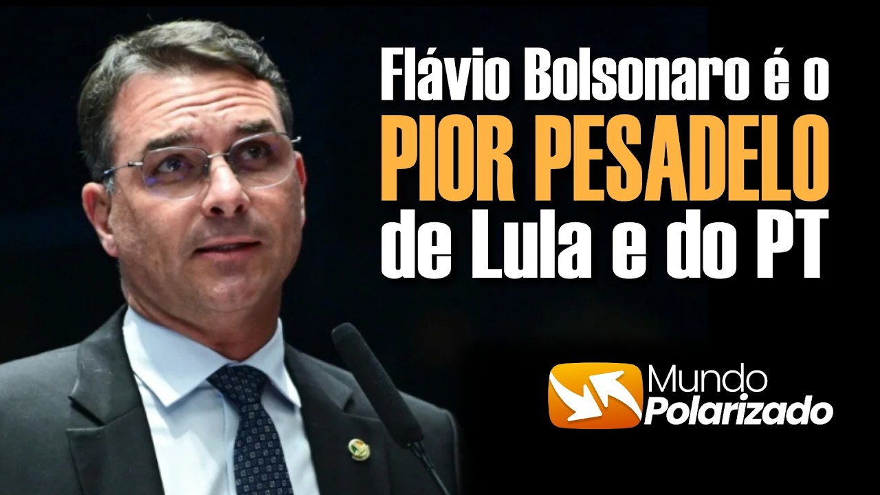 Flávio Bolsonaro é o PIOR PESADELO de LULA e do PT