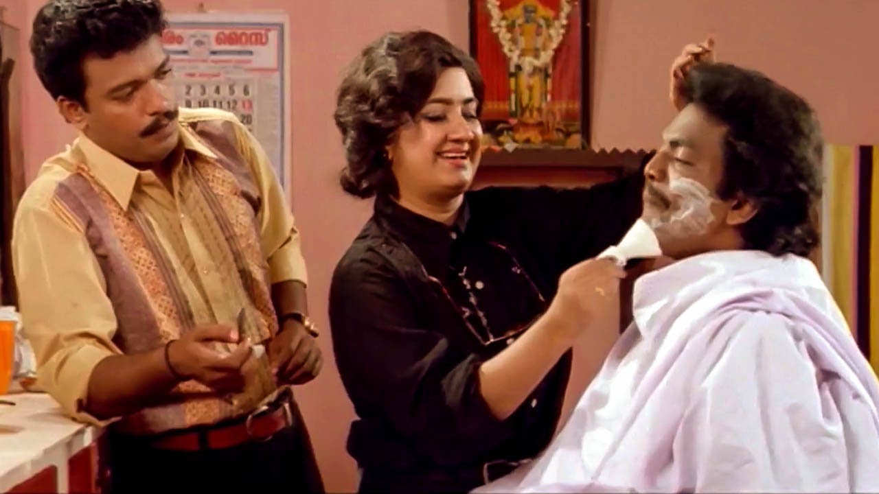 മൂക്കിൽ രണ്ടുരോമം ഉണ്ട് അതും വെട്ടണം.... | Grama Panchayath | Kalpana Comedy