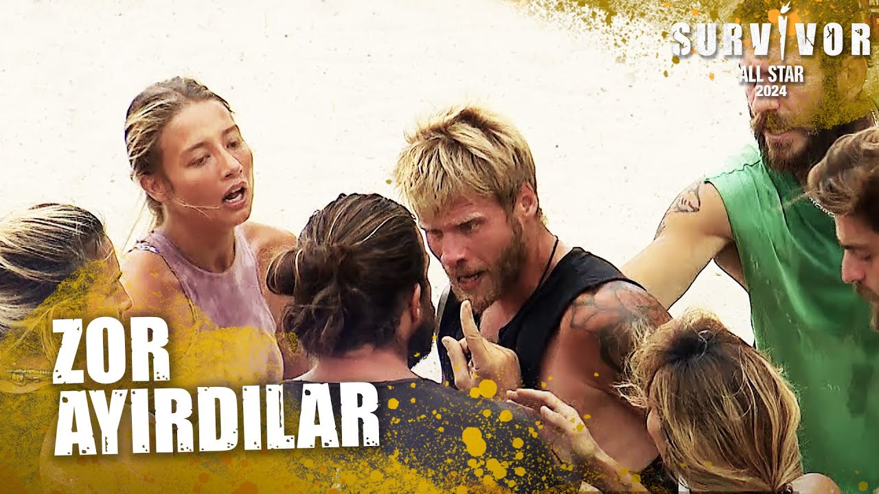 Yunus Emre ve Berna Oyun Alanını Birbirine Kattı | Survivor All Star 2024 54. Bölüm