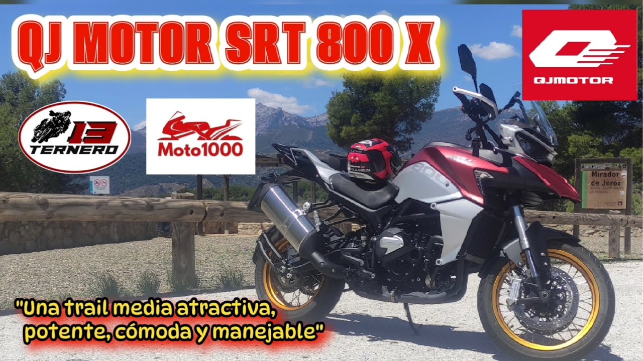 QJ MOTOR SRT 800 X, prueba ON ROAD y OFF ROAD, [Una Trail económica y solvente a muy buen precio].