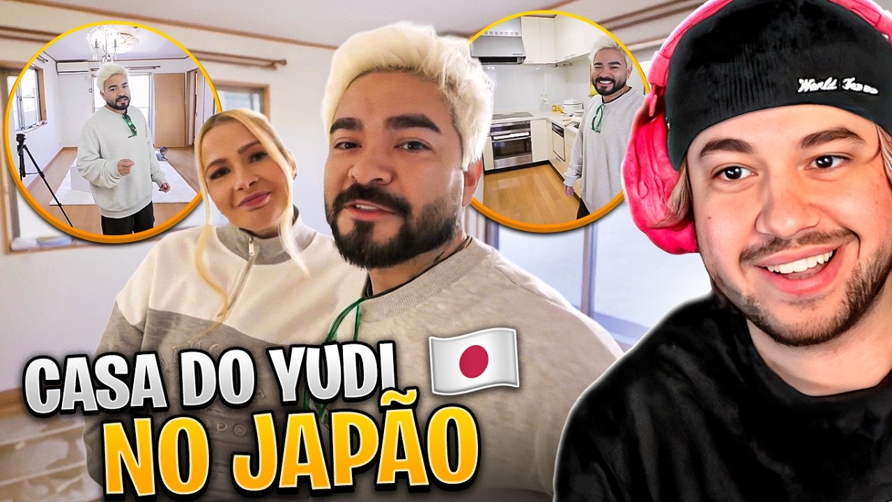 A CASA DO YUDI TAMASHIRO NO JAP&Atilde;O! - React Yudi Tamashiro