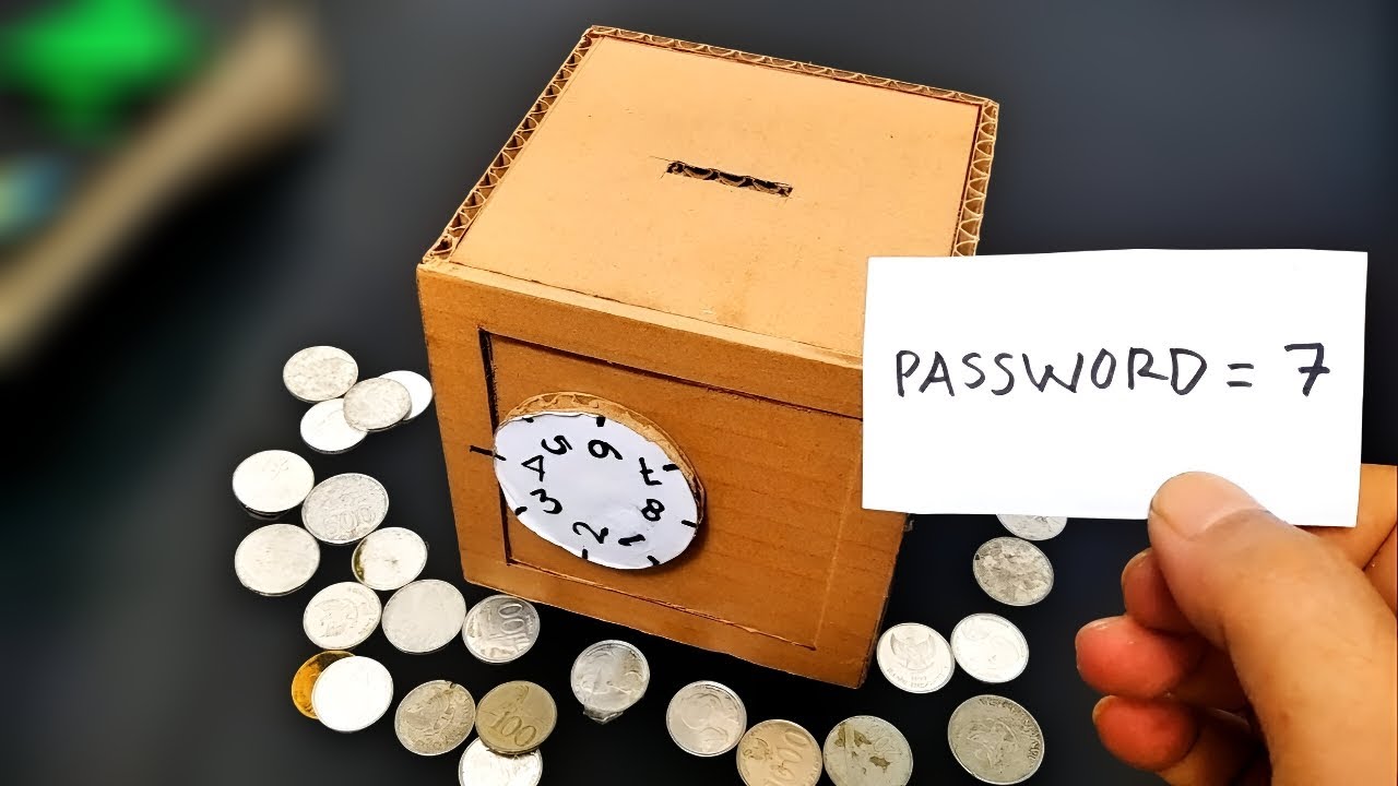 CARA MEMBUAT CELENGAN DARI KARDUS PAKAI KODE
