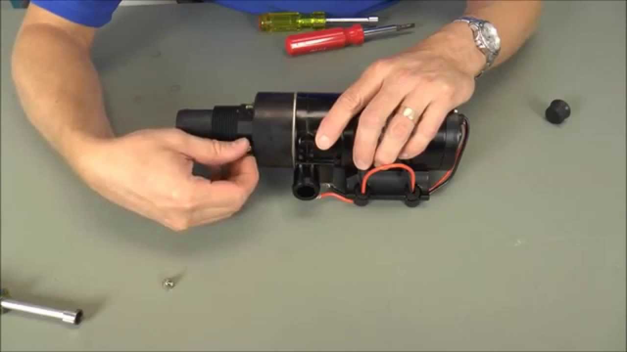 Reorientation of the Jabsco 18590 Series Macerator Discharge