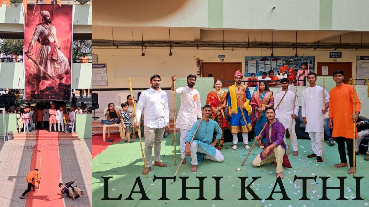 Lathi Kathi with Fire!? | GCOEN Shivjayanti Lathi Kathi 2026