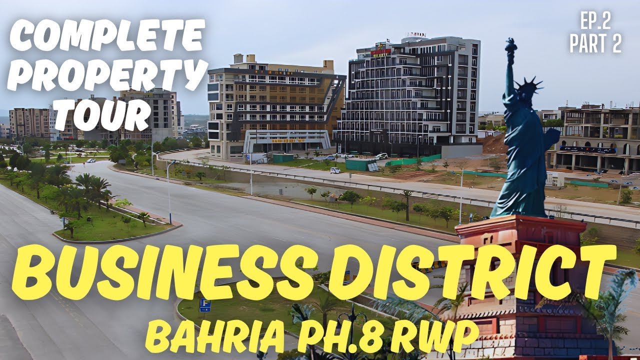 Business District Commercial- Bahria Phase 8 Rwp- Complete Tour part 2