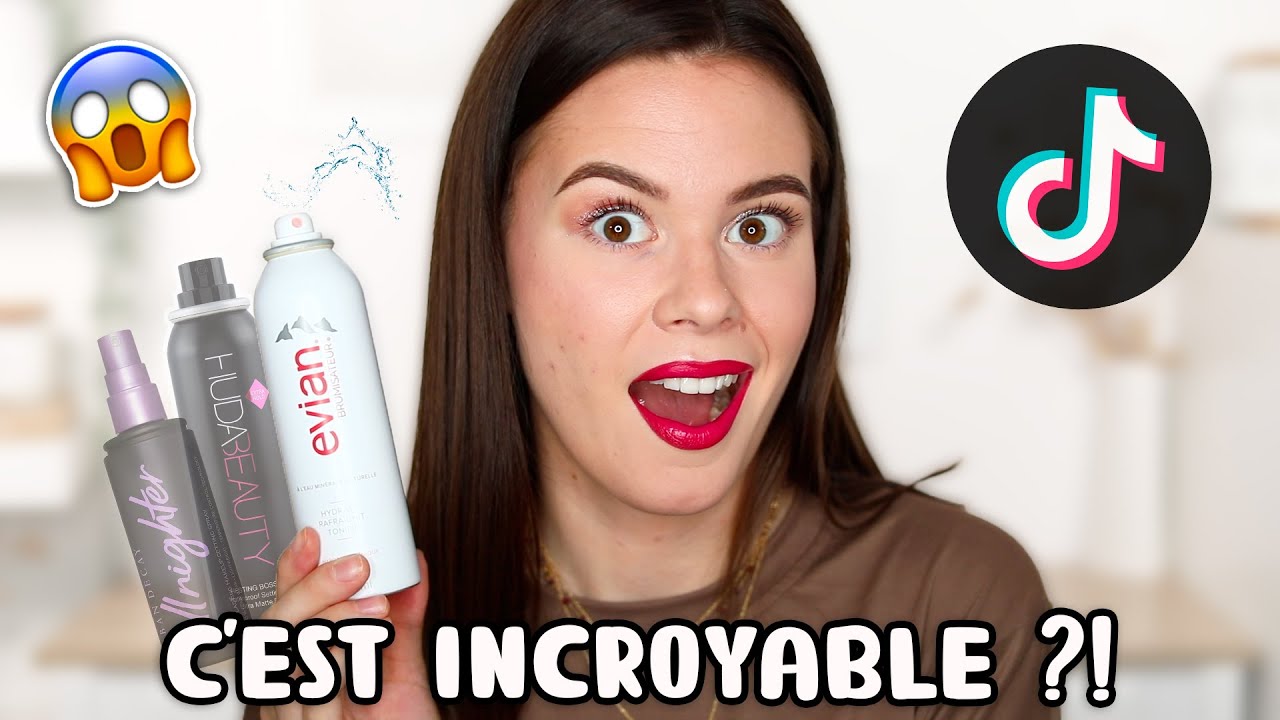 De l'EAU comme spray fixateur ?!