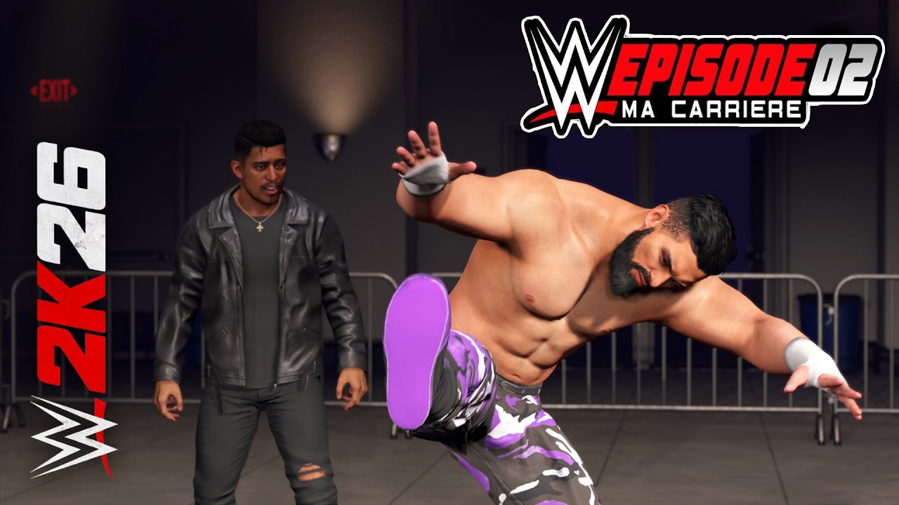 WWE 2K26 MA CARRIÈRE #2 - ON RETOURNE A L'ÉCOLE