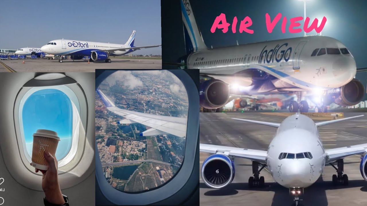  Bangalore to Kolkata Air Travel | Flight Journey Indigo Airlines.