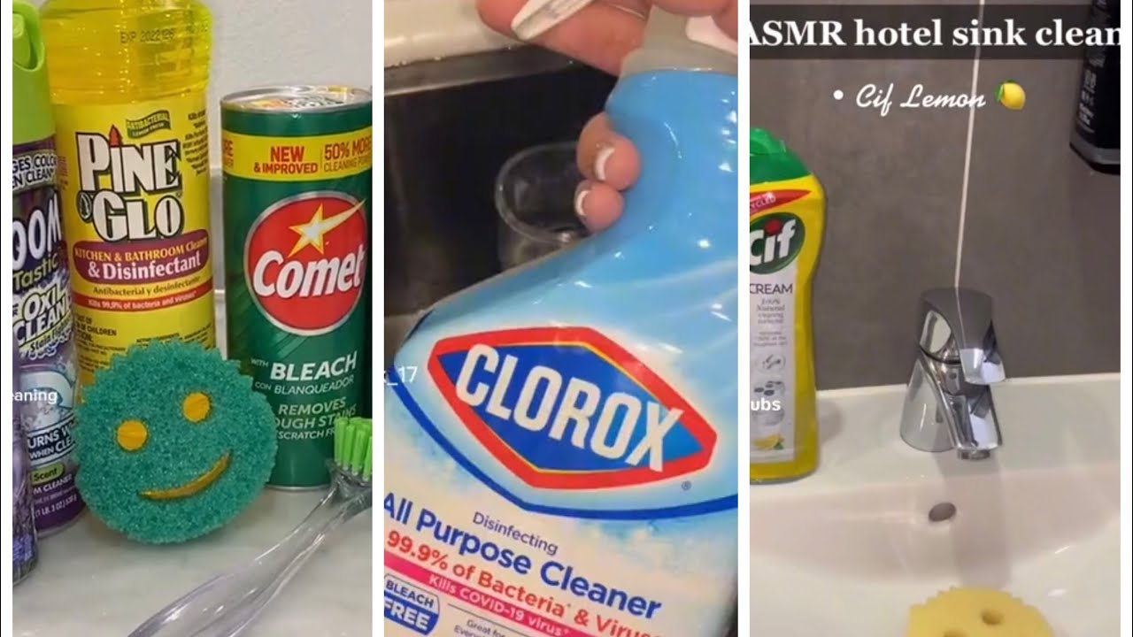 ASMR TikTok Compilation | Cleaning