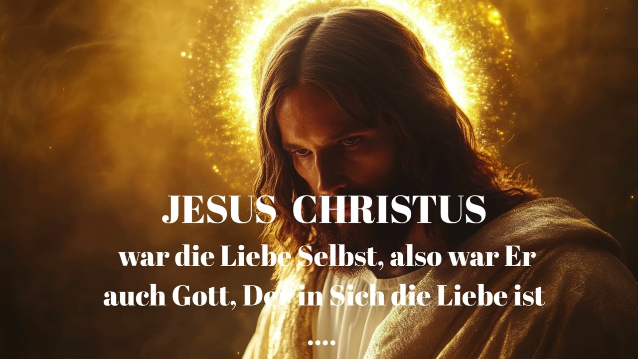 JESUS CHRISTUS .... SCHAUBARER GOTT