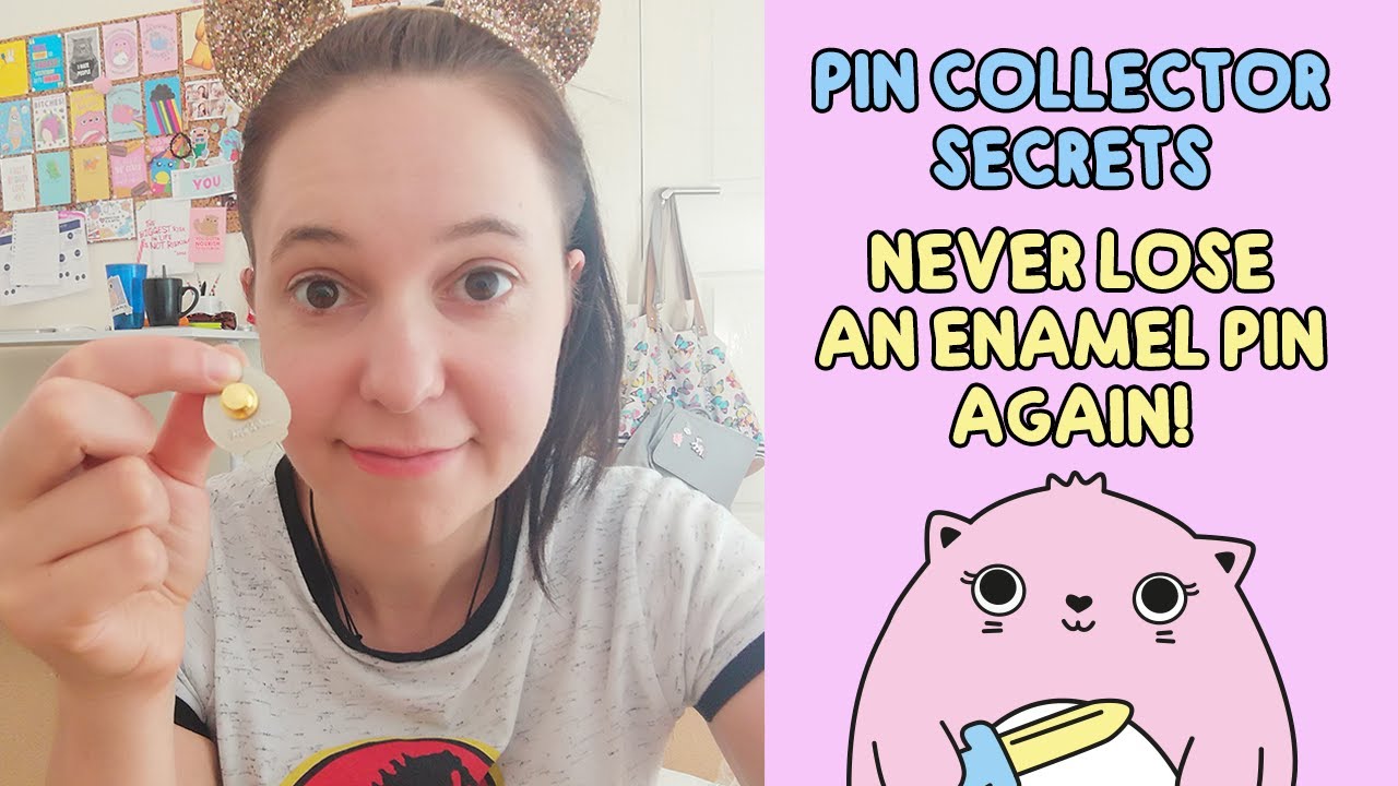 Never loose an Enamel Pin again!