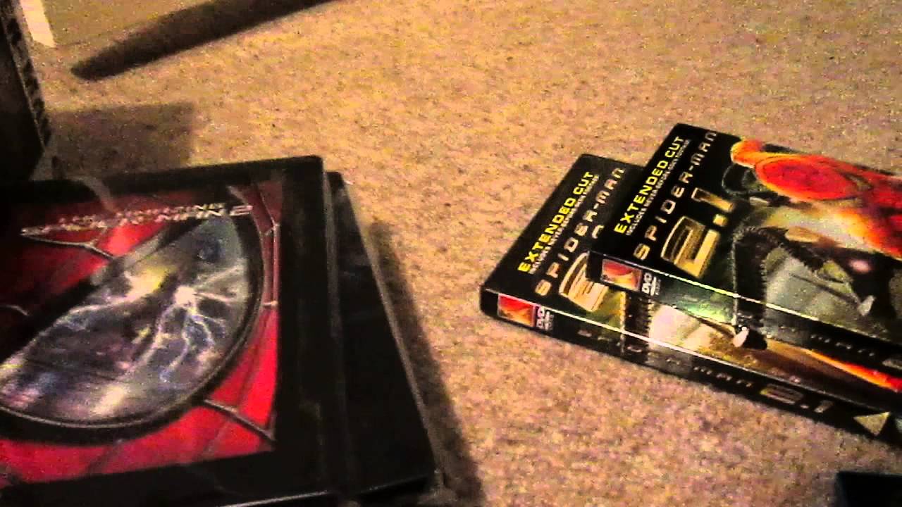 Spider-Man Blu Ray & DVD Collection Showcase