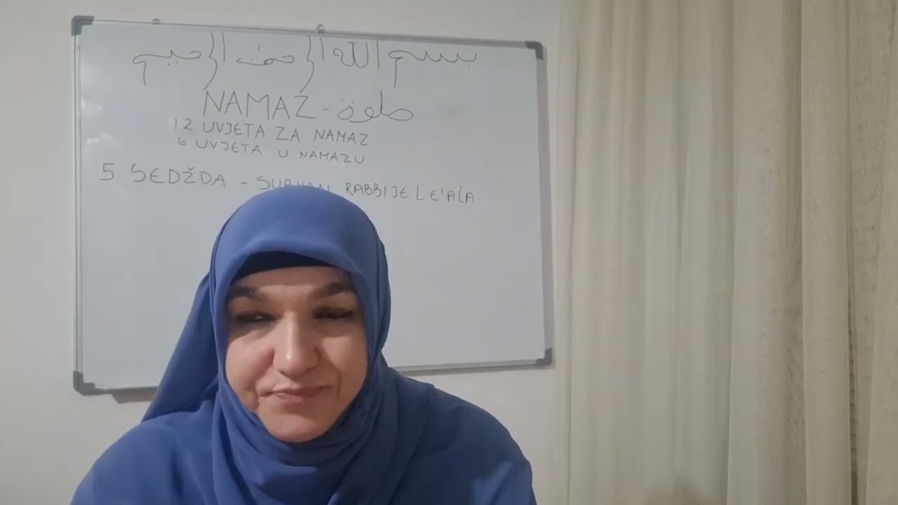 11. NAMAZ صلوة Stub vjere - SEDŽDA - Spuštanje lica na tlo -  SUBHAN RABBIJEL E' ALA ( 3x )