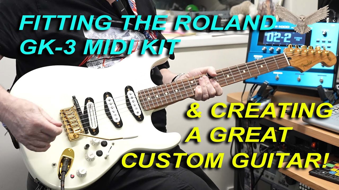 Повысьте тон своей игры на гитаре с помощью MIDI-комплекта Roland GK-3!
