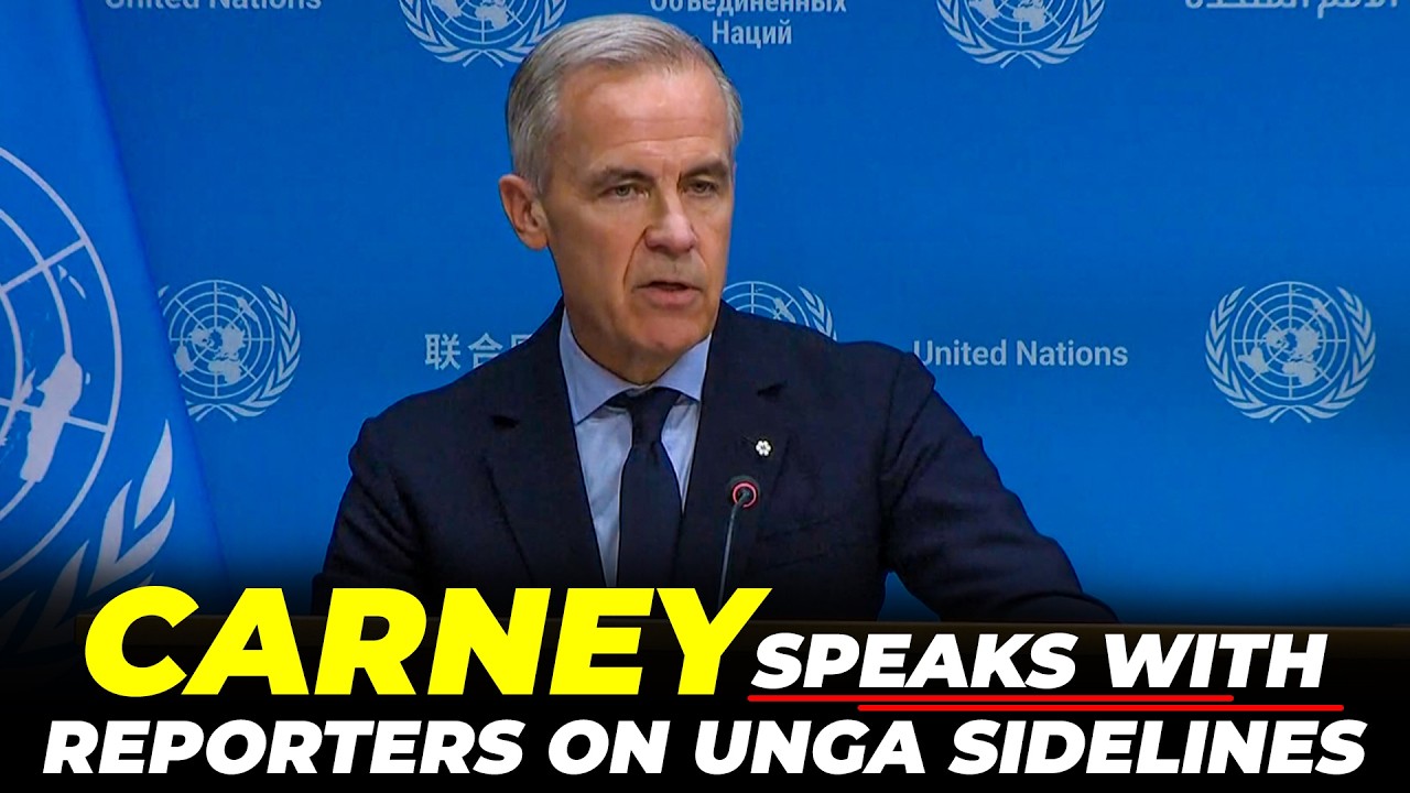 WATCH LIVE: Canada's PM Mark Carney speaks with reporters on sidelines of UNGA |USA