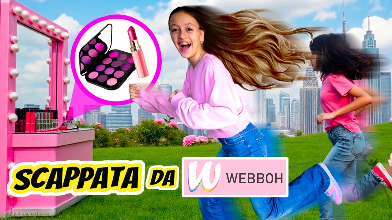 SOFI È SCAPPATA DI CASA PER ANDARE A TRUCCARSI DA WEBBOH INSIEME ALLA SUA AMICA ALESSIA!