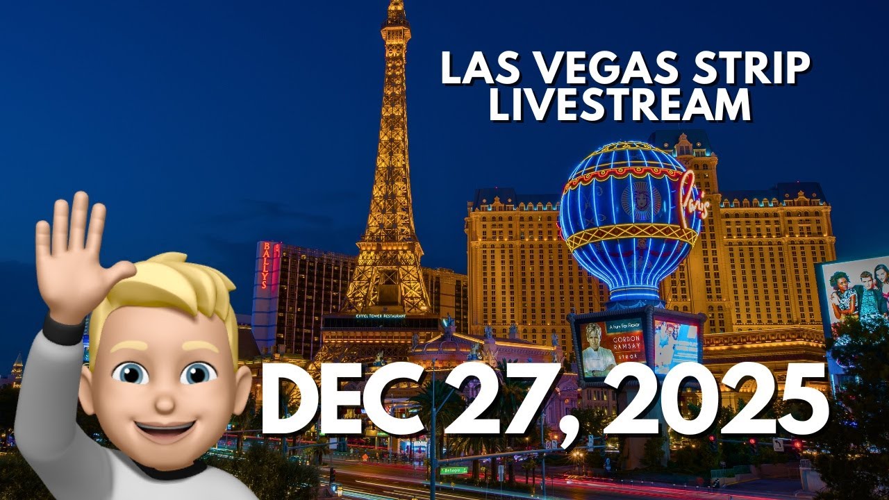 Las Vegas Strip Livestream! What's It Like before NYE?