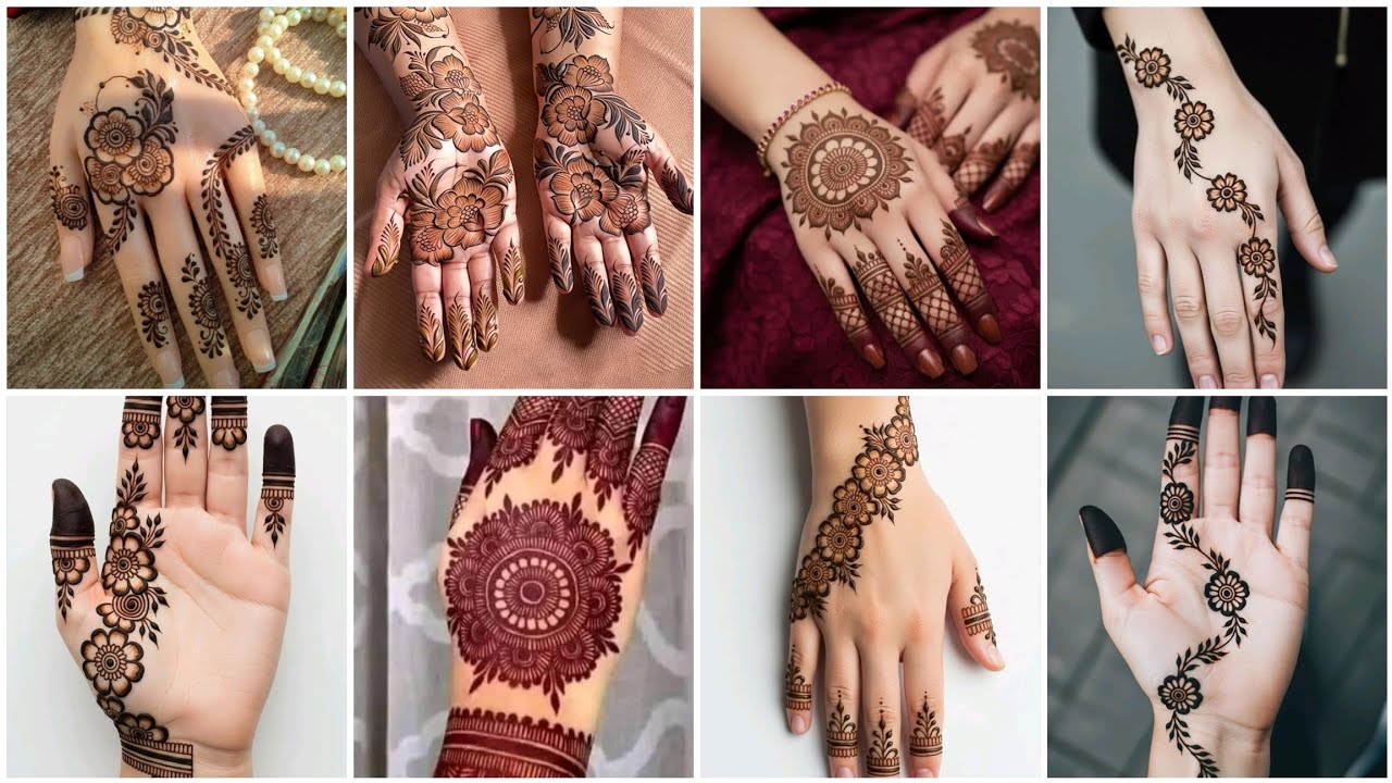 Easy mehendi designs for beginners/new heena design 2026/beautiful mehendi designs/🌿🌸💖