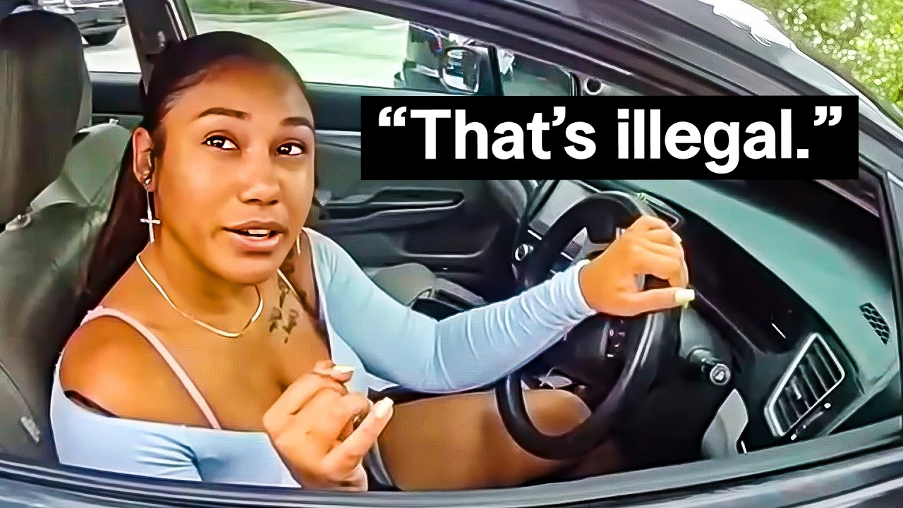 Entitled Karen Turns Simple Traffic Stop Into Felony