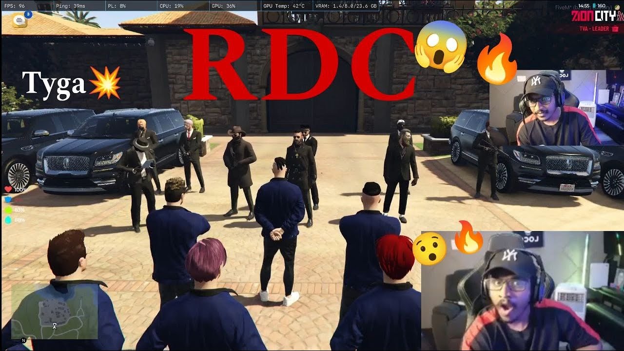 RDC Tyga😱🔥| Meeting TVA😲| #eaglegaming #discord #gta #gta5 #rp #yt #games #vr