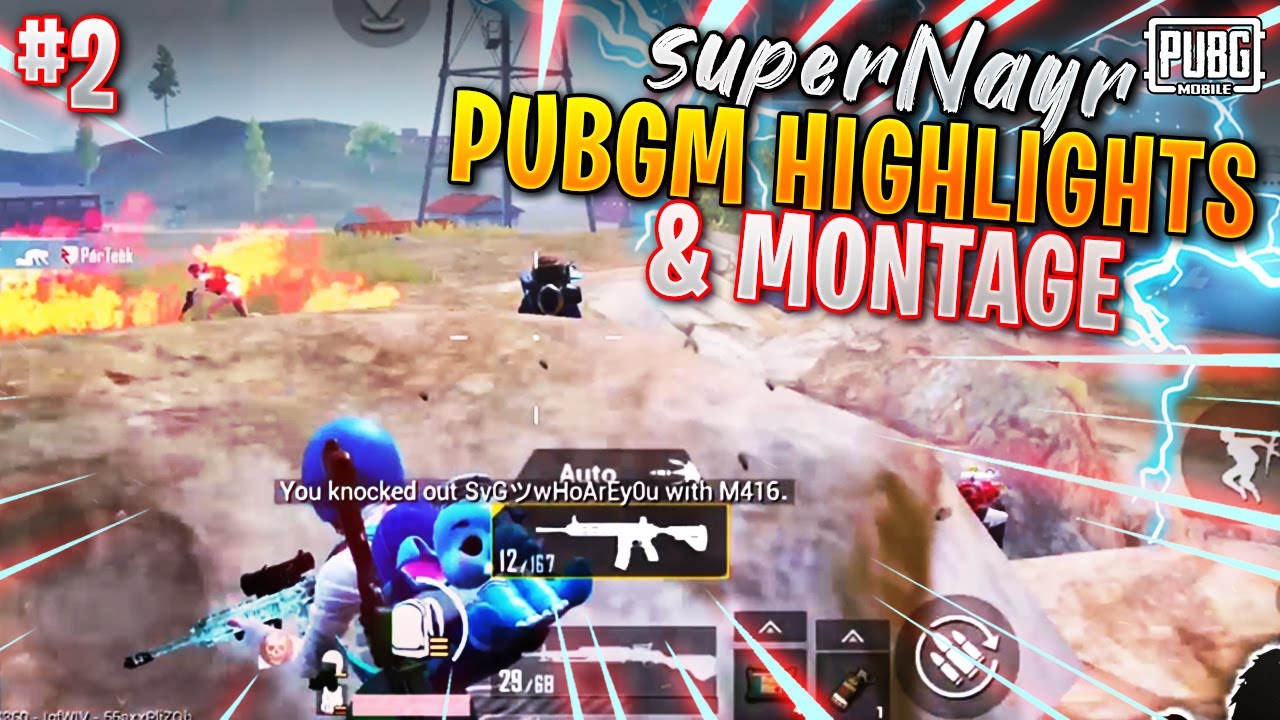 SUPERNAYR PUBGM HIGHLIGHT & MONTAGE #2 !!! PUBG MOBILE
