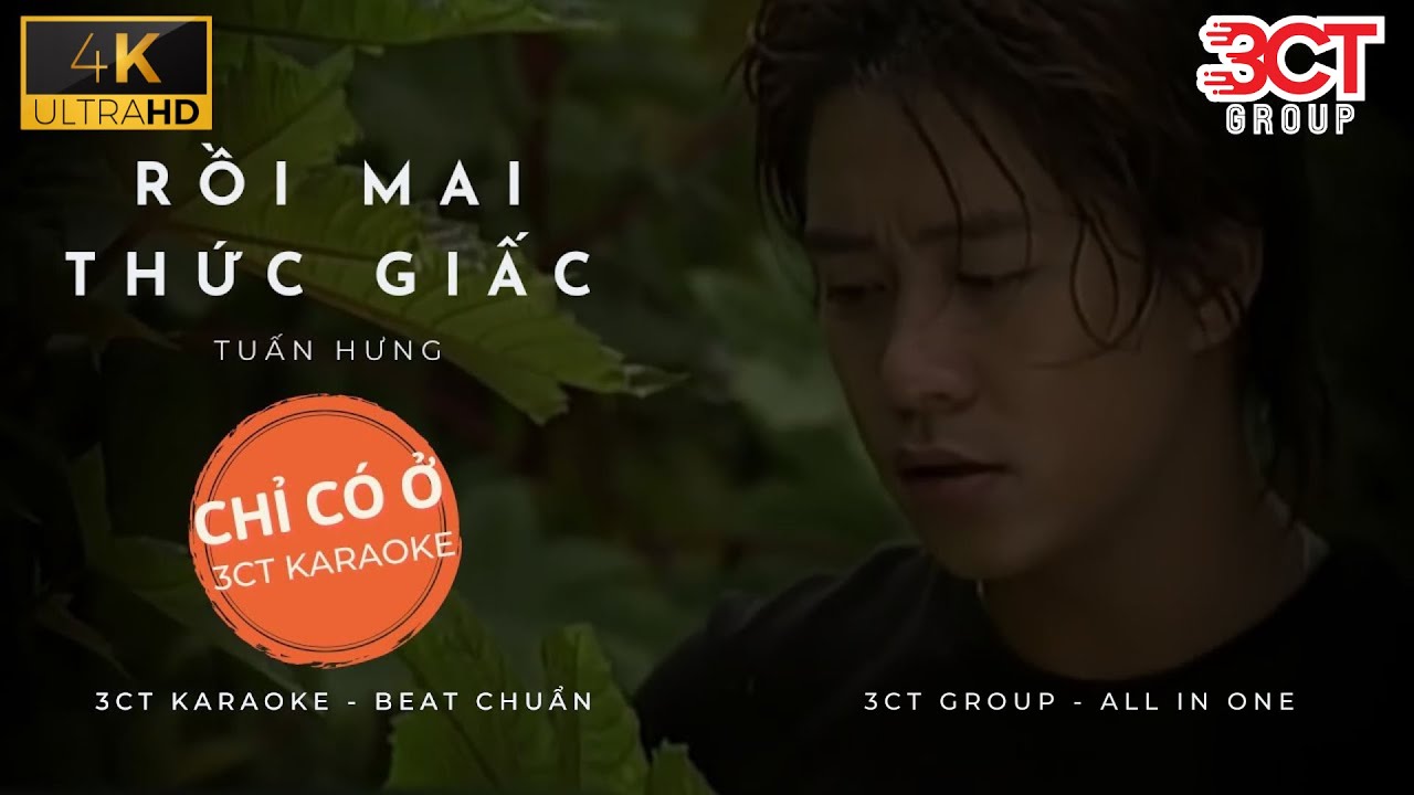 [Karaoke 4K] Rồi Mai Thức Giấc - Tuấn Hưng | Beat Chuẩn Không Bè | Chỉ Có Ở 3CT Karaoke