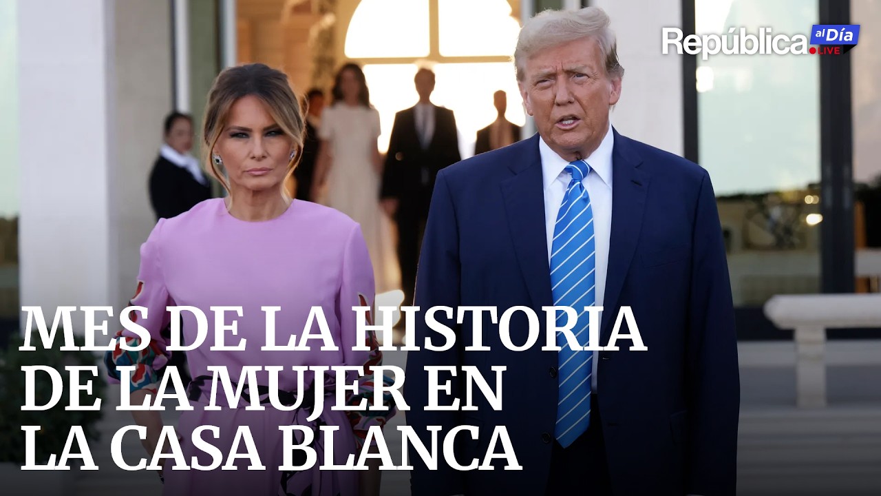 Trump y Melania en Evento del Mes de la Historia de la Mujer | Casa Blanca 2026