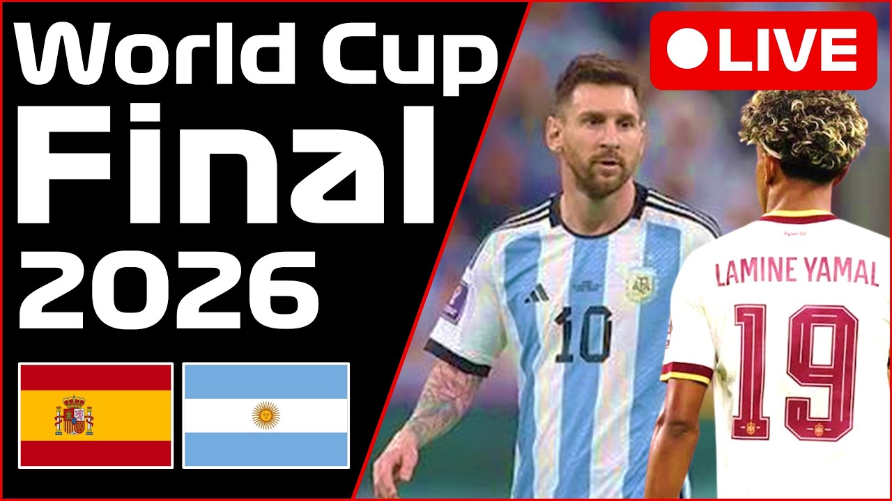 🔴LIVE - 🇦🇷 Argentina vs 🇪🇸 Spain - Commentary