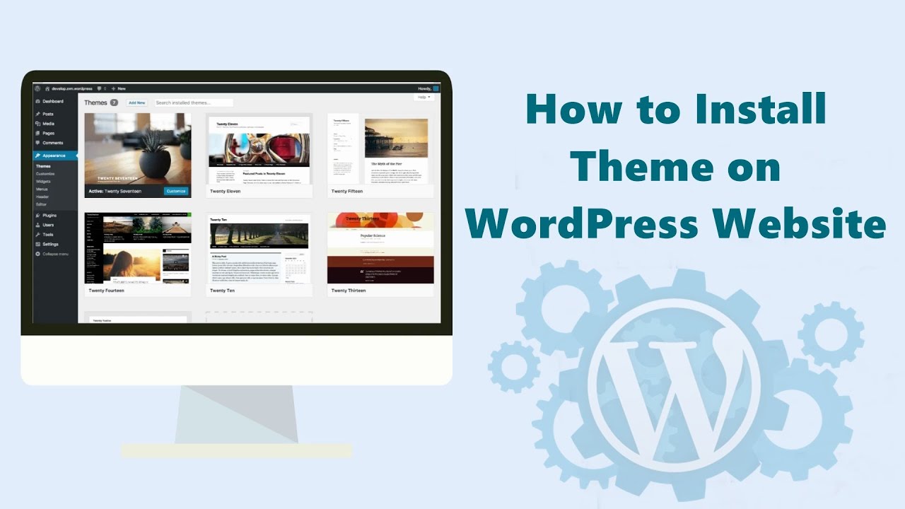 How to install theme on WordPress website #websitetheme #wordpress #wordpresstutorial
