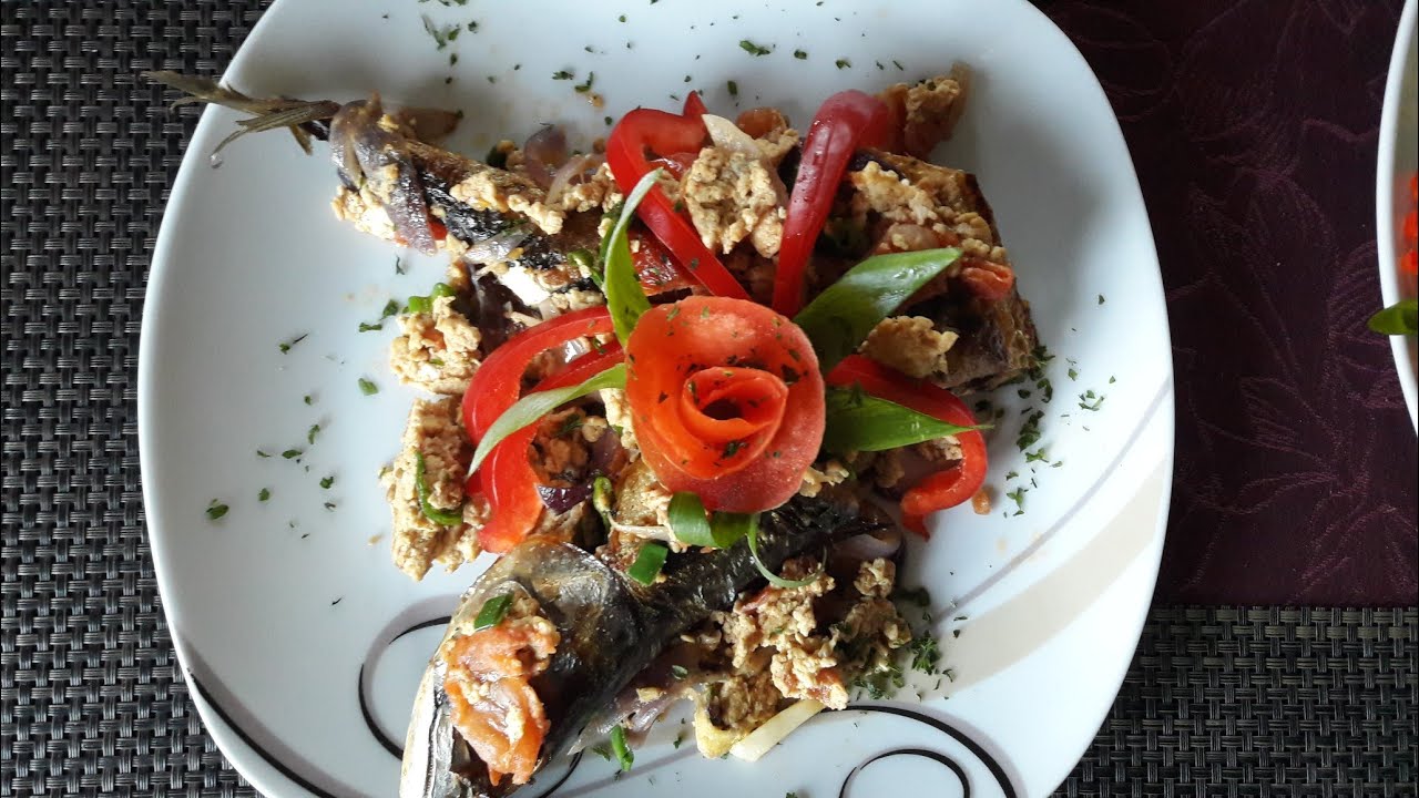 JOMEY CHANNEL#Cooking MACKEREL SERCHADO+Fried Mackerel#Fried Farmer Potatoes with Deco.