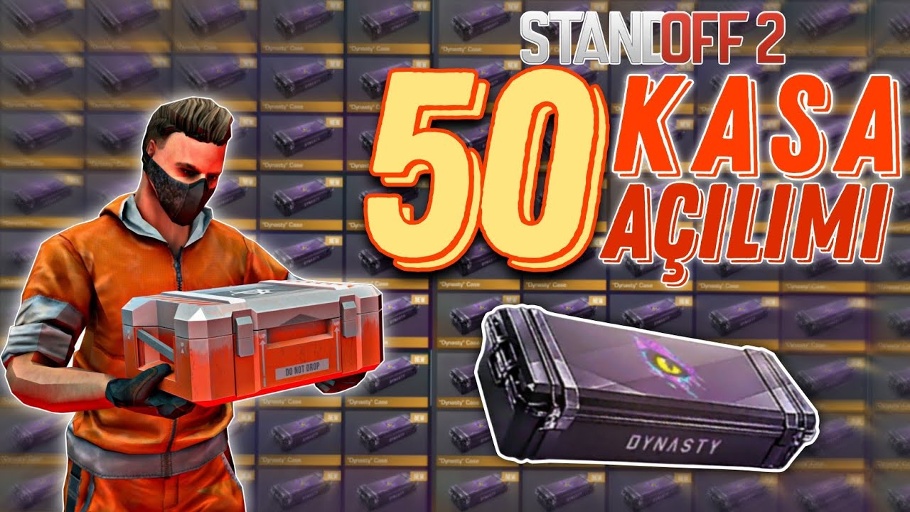Standoff 2 - 50 Kasa Açılımı | 50 Dynesty Case Opening