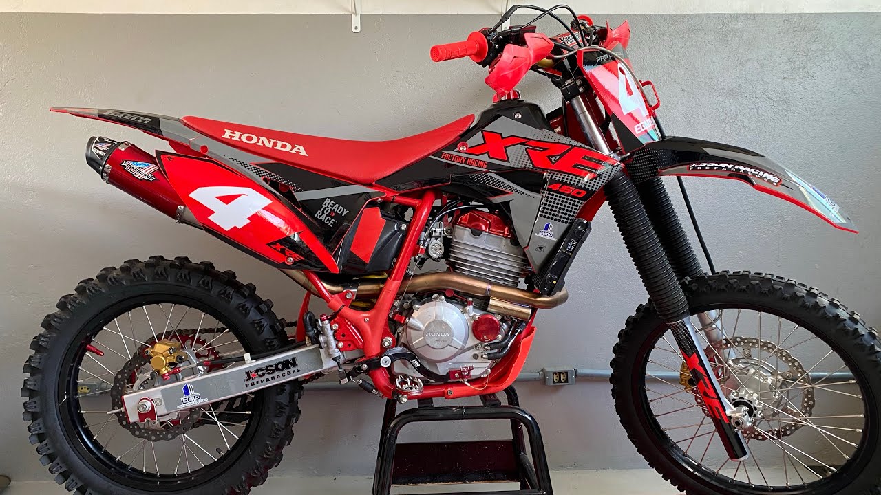 Prepara&ccedil;&atilde;o XRE para 450cc Jacson Racing