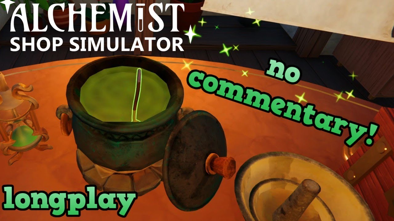 Alchemist Shop Simulator Longplay! No Commentary