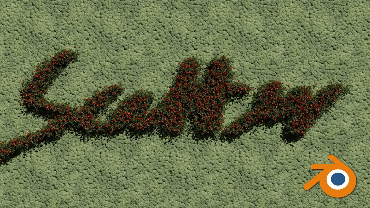 Blender Tips - How to use Weight Paint on Gscatter?