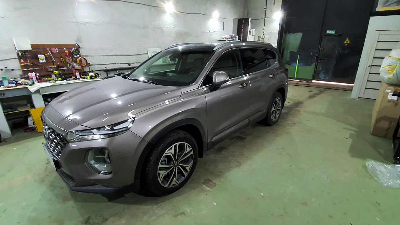 Блокировка smartkey Santa Fe 4