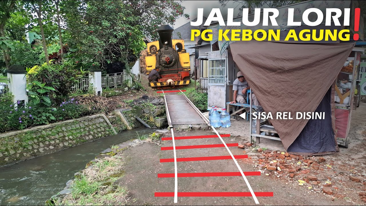 Отбывшей железнодорожной линии для перевозки сахарного тростника на этом мосту остались толькорельсы