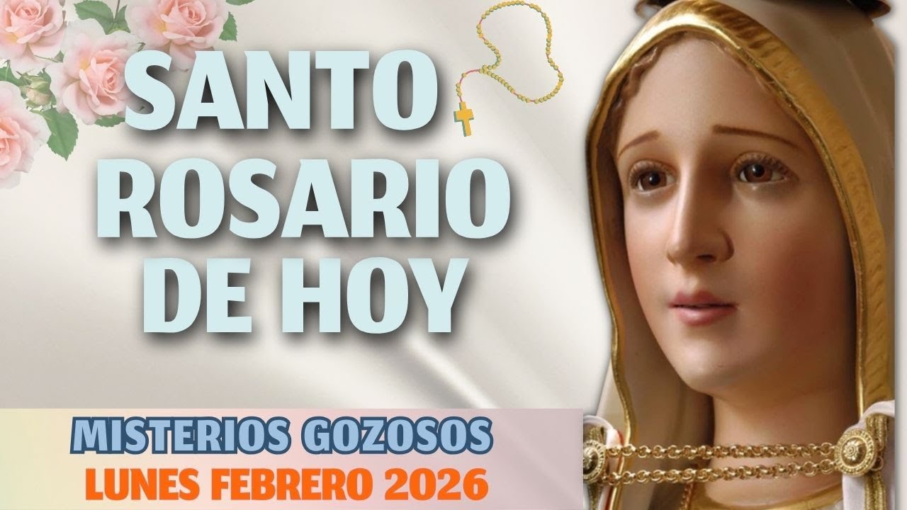 🌻📿Santo Rosario Corto 🌺💐LUNES 2 FEBRERO 2026 🙏🌿Misterios Gozosos💕