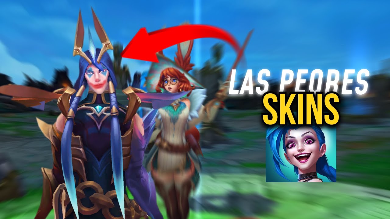 ESTAS son las PEORES ☠️ Skins de Wild Rift/League of Legends 