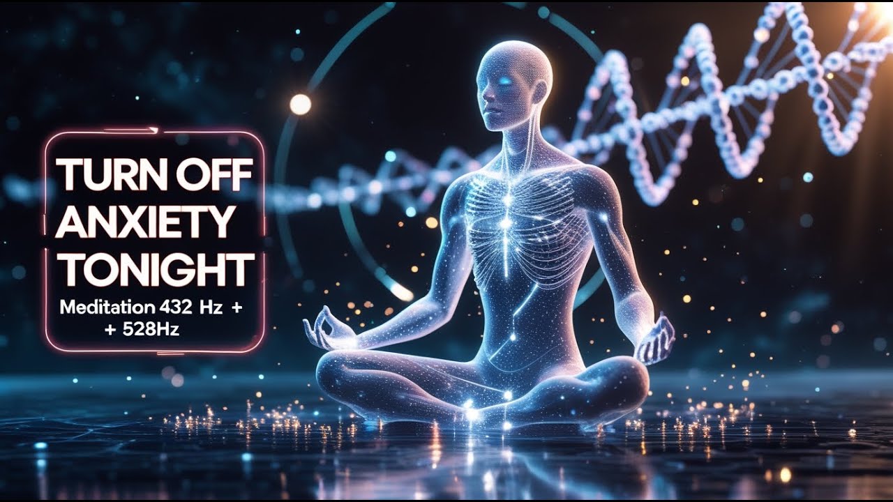 Healing Tunęs ! Turn Off Anxiety Tonight | 432Hz + 528Hz + 741Hz #meditationmusic