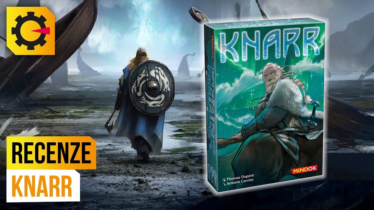 Knarr (RECENZE v 7 minutách) - Plenící, osidlující a obchodující Vikingové v nádherné grafice