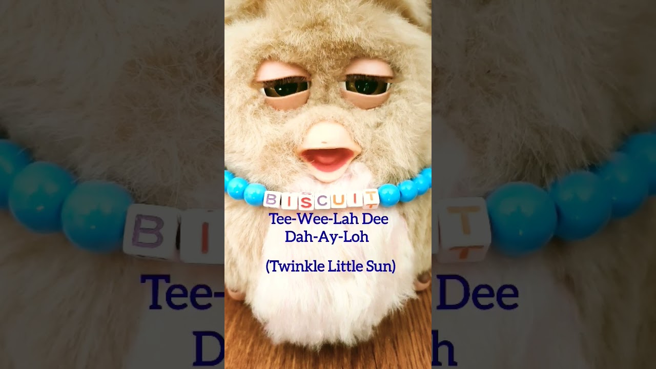 2005 Furby singing Twinkle Twinkle in Furbish