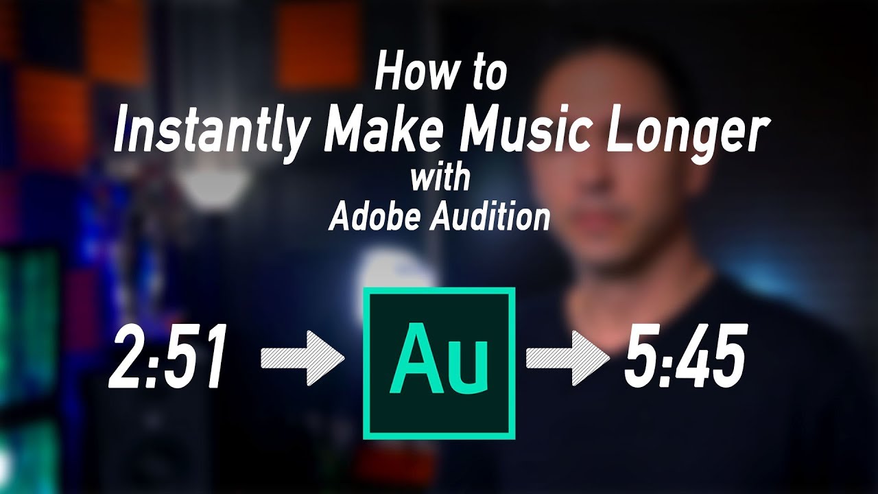 Как МГНОВЕННО сделать музыку длиннее с помощью Adobe Audition